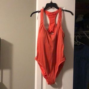 One piece bathing suit